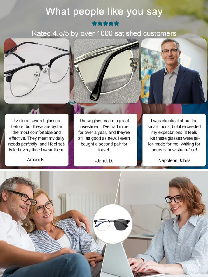 👓Ultra Light Anti Blue Presbyopic Glasses✨