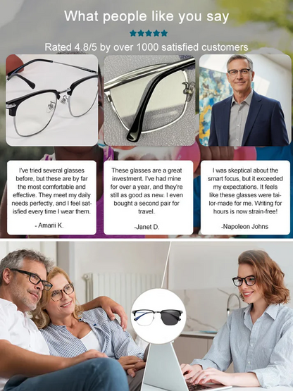 👓Ultra Light Anti Blue Presbyopic Glasses✨