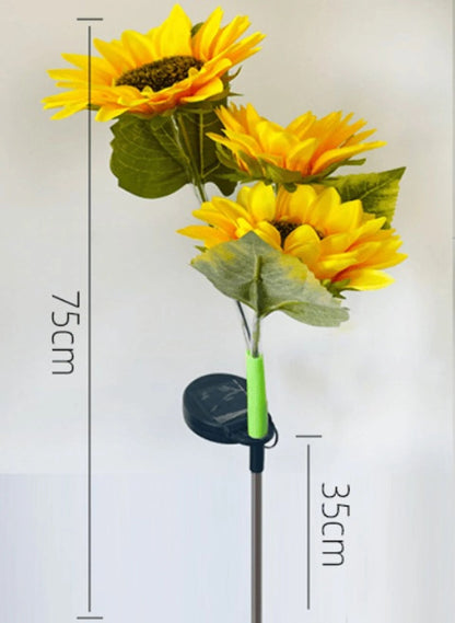 🌞Solar LED Sunflower Garden Lights-29.6inch/75cm