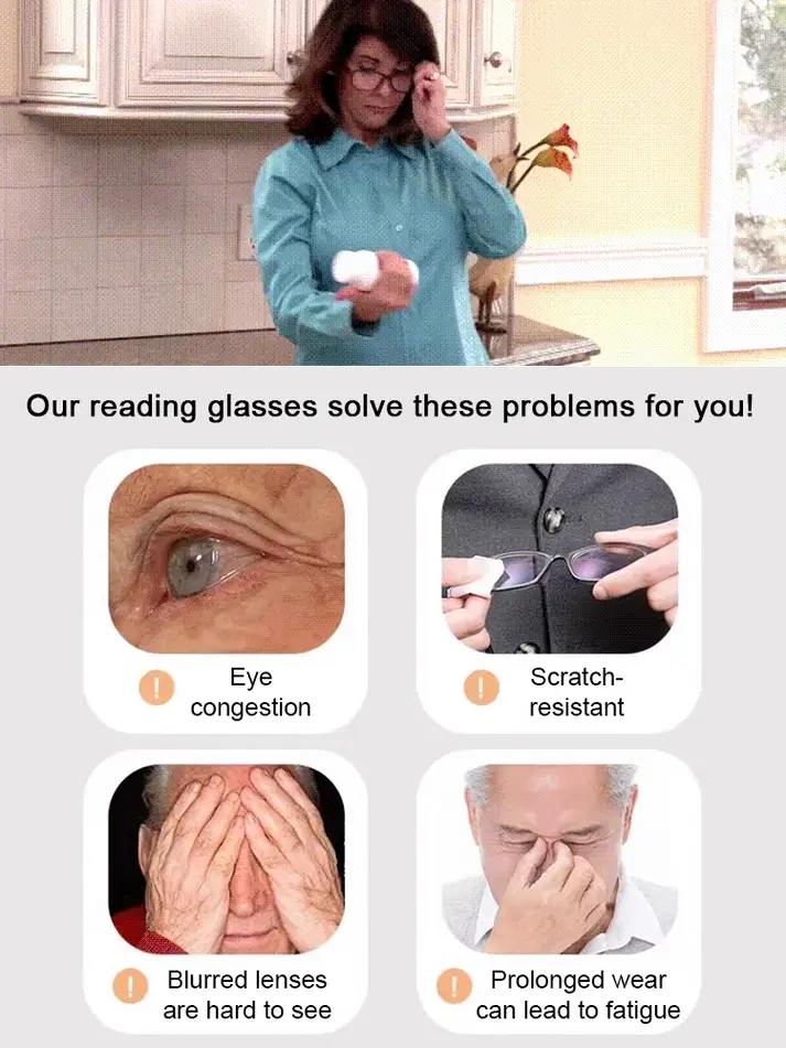 👓Ultra Light Anti Blue Presbyopic Glasses✨